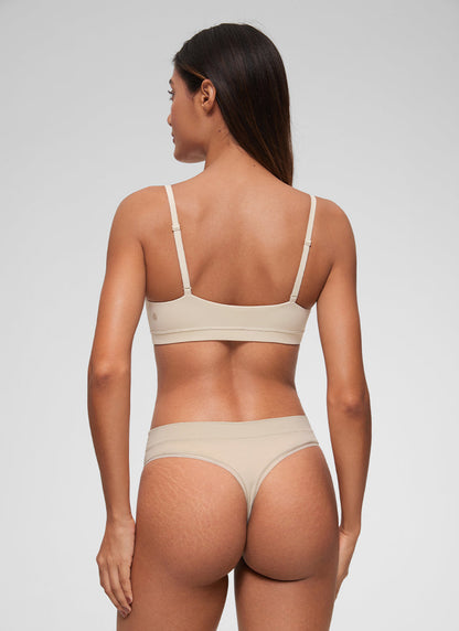 Softhold Double Lined Scoop Neck Bralettes Adjustable