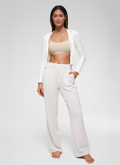 Softhold Double Lined Scoop Neck Bralettes Adjustable