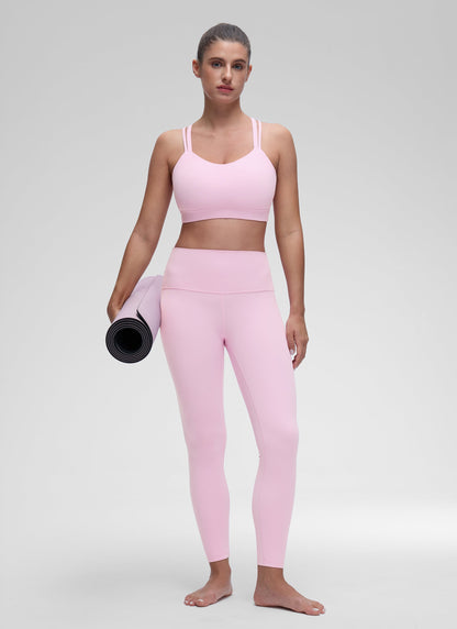 Butterluxe Mold U Neck Double Strap Sports Bra