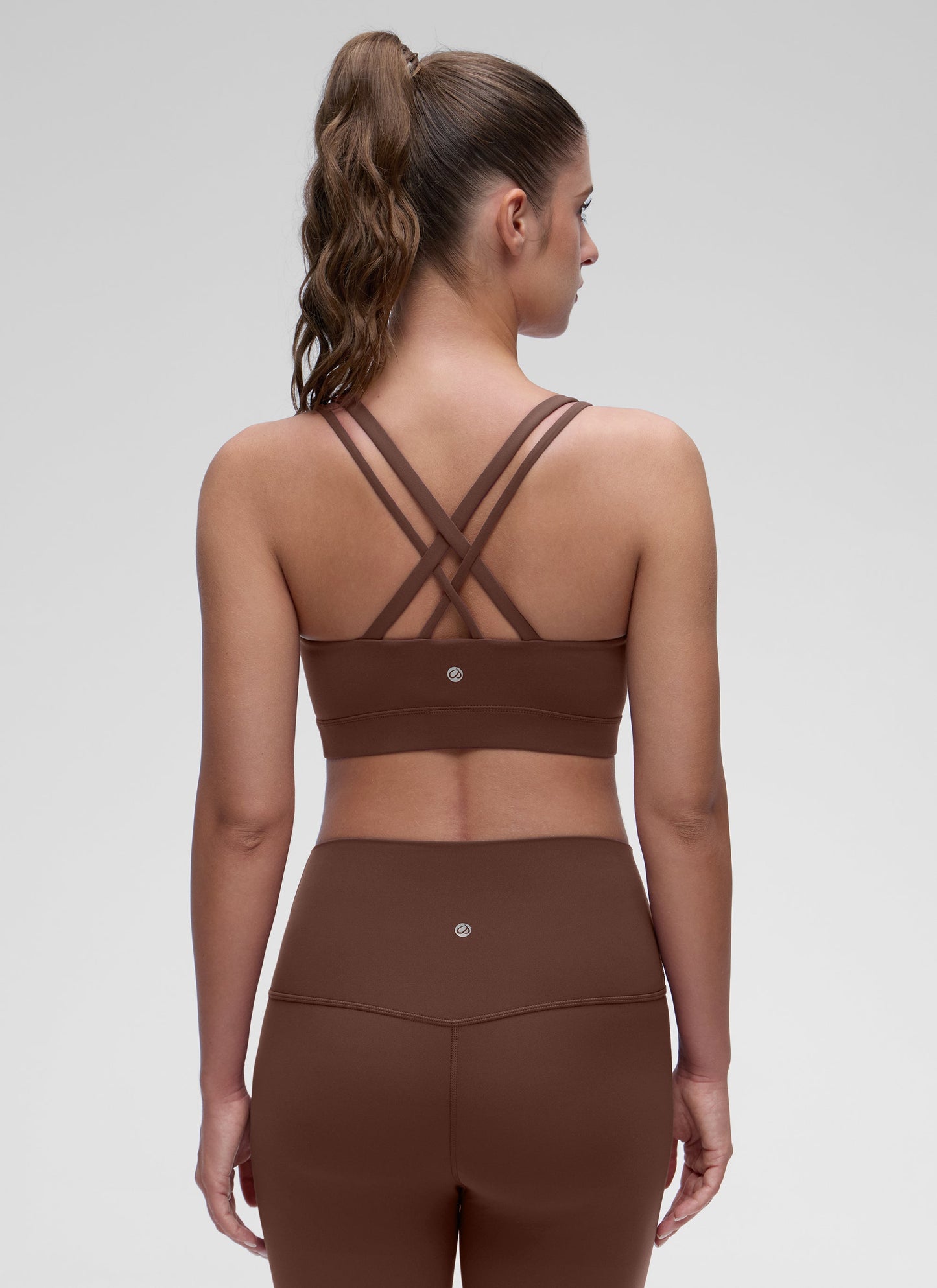 Butterluxe Mold U Neck Double Strap Sports Bra