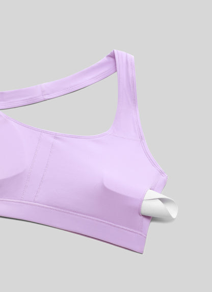 Butterluxe Scoop Neck Open Back Sports Bra