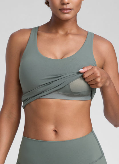 Butterlift® Racerback Built in Bra Tank