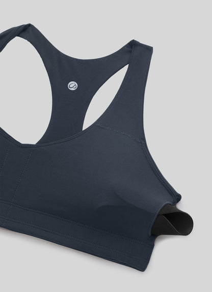 Butterluxe V Neck Racerback Sports Bra