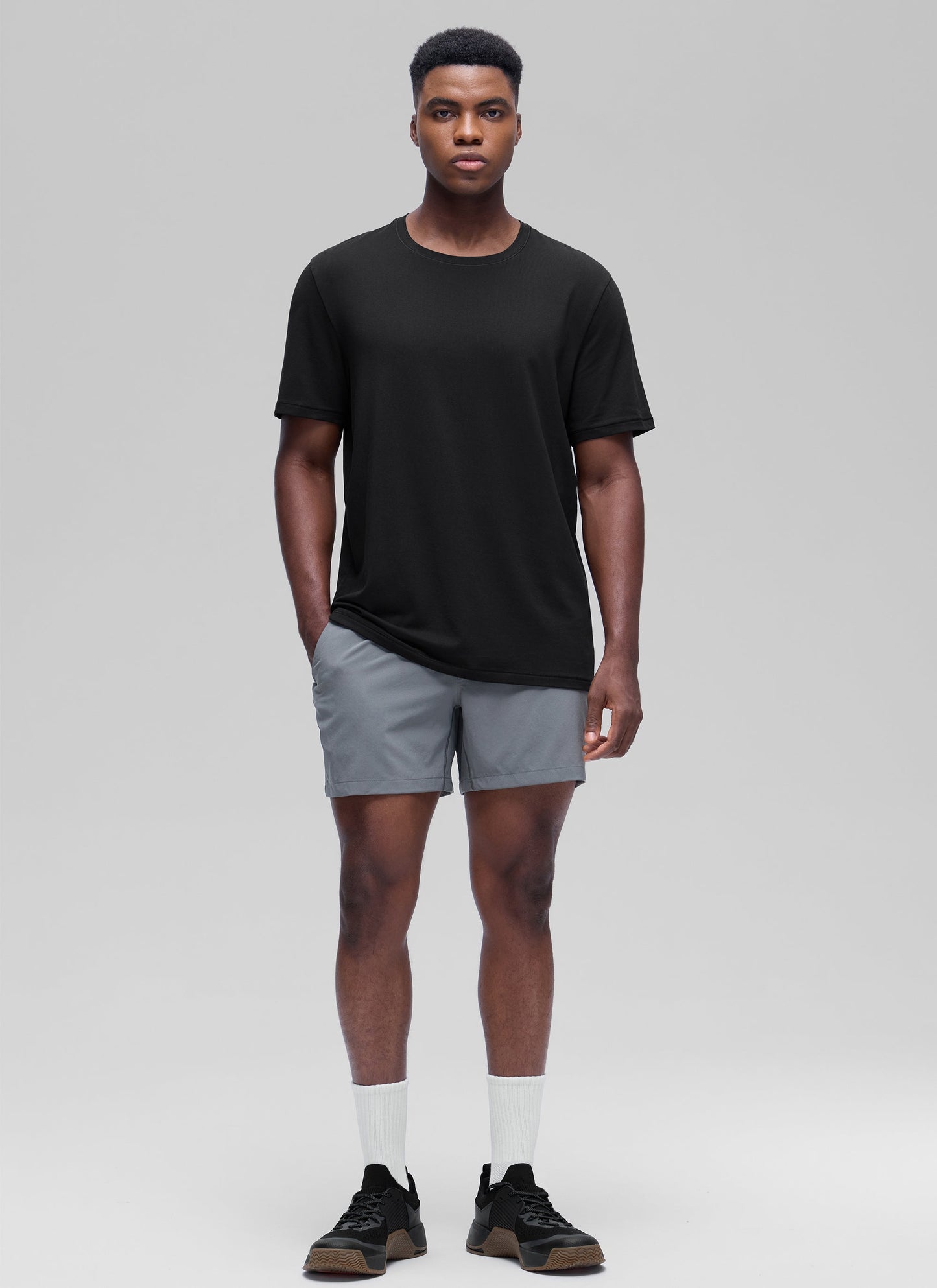 Poly Cotton-Blend Lightweight Short Sleeve