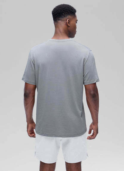 Poly Cotton-Blend Lightweight Short Sleeve