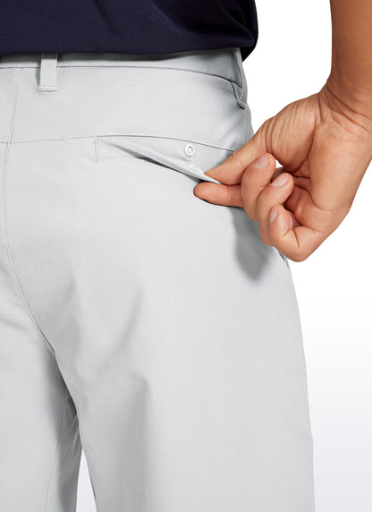 All-Day Comfy Golf Shorts with Pockets 9''
