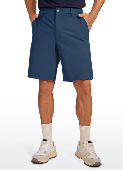 All-Day Comfy Golf Shorts with Pockets 9''