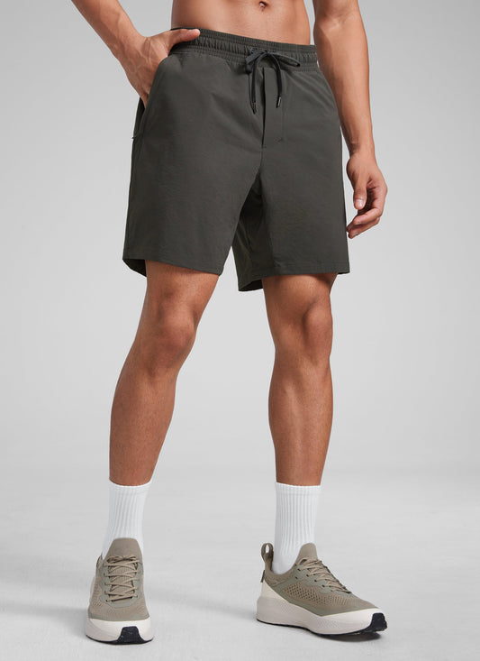 Lightweight Water Resistant Shorts 7" with Zip Pockets