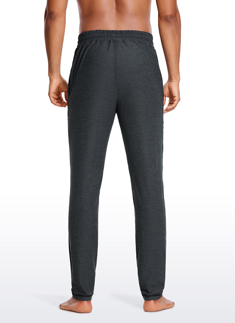 Brushed Lightweight Lounge Sweatpants with Pockets 30"
