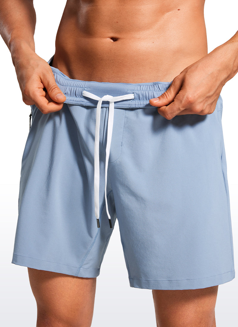 Swim Trunks 7'' with Zipper Pockets