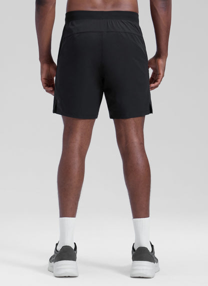 Workout Quick Dry Linerless Pocket Short  7"