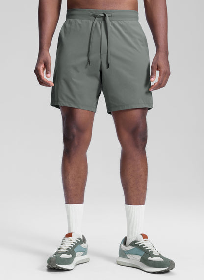 Workout Quick Dry Linerless Pocket Short  7"