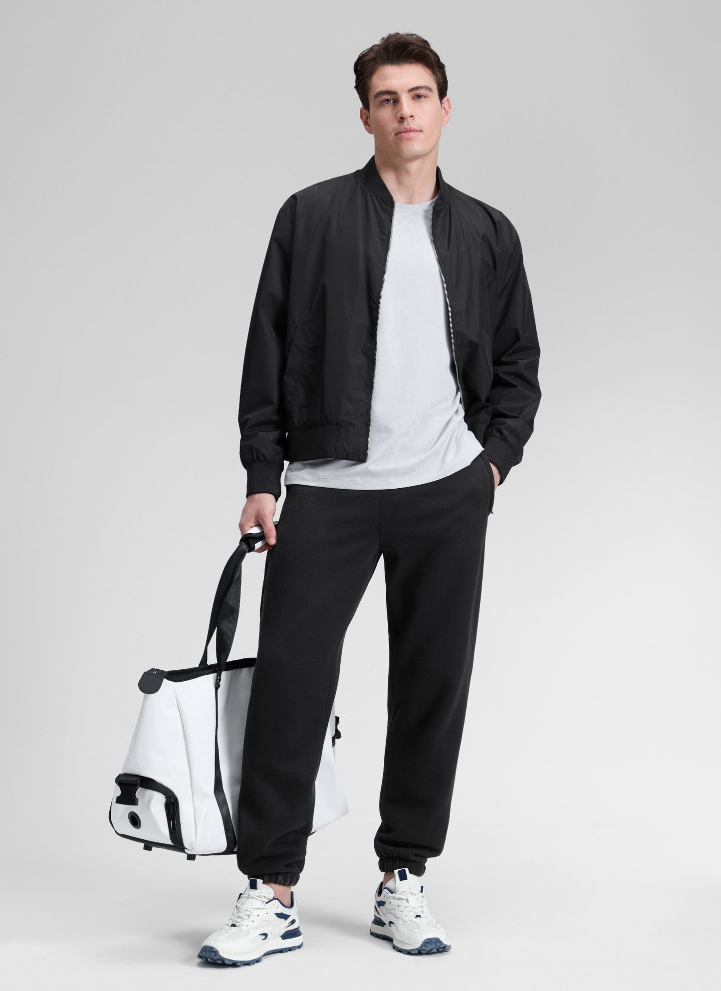 Fleece Lined Zipper Pocket Sweatpant 30"