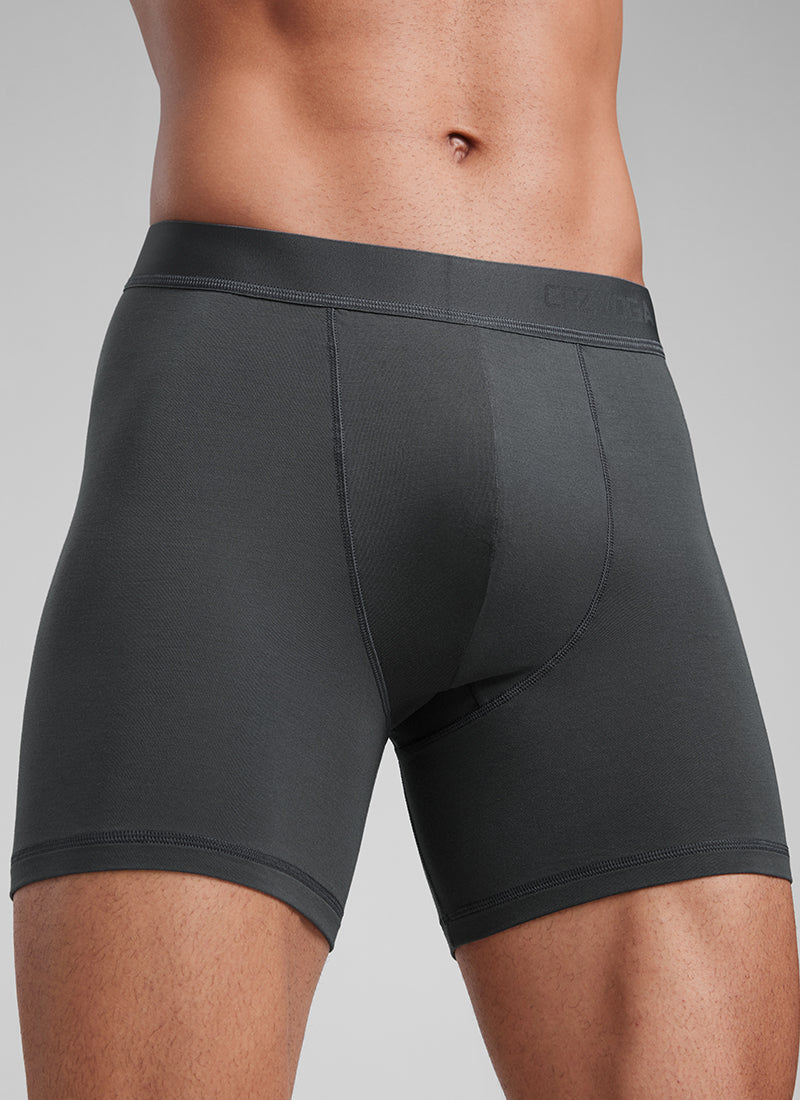 Ultra-Soft Modal Double Lined 5" Boxer Underwear (3-Pack)