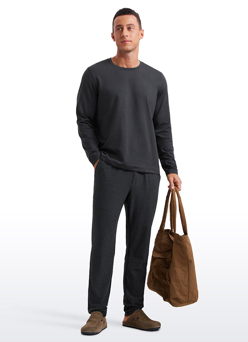 Cloud Jersey Crewneck Long Sleeve Shirts