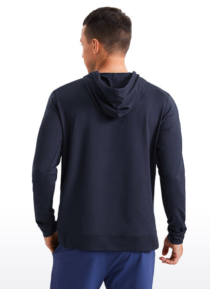 Cloud Jersey Pullover Hoodie Long Sleeve with Pocket