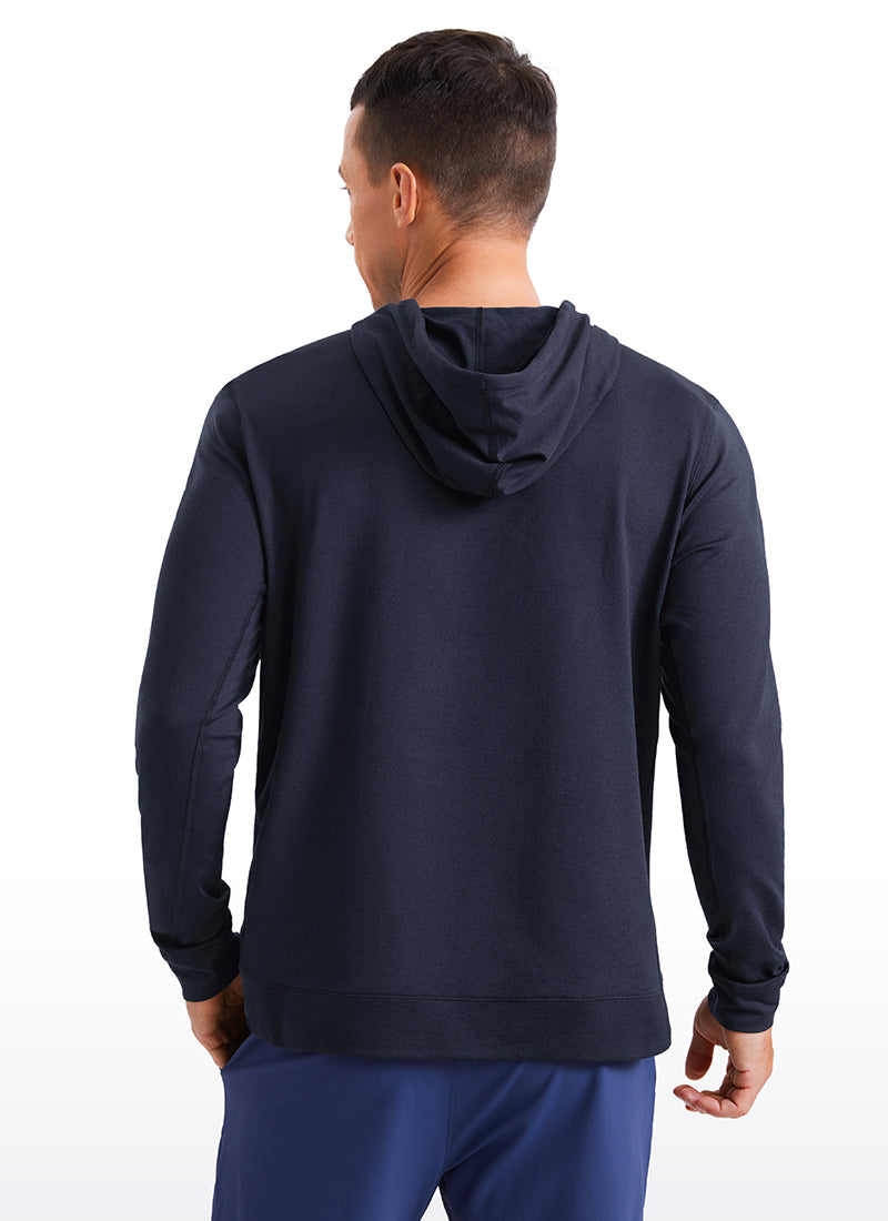 Cloud Jersey Pullover Hoodie Long Sleeve with Pocket