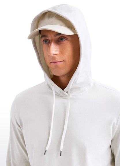 Cloud Jersey Pullover Hoodie Long Sleeve with Pocket