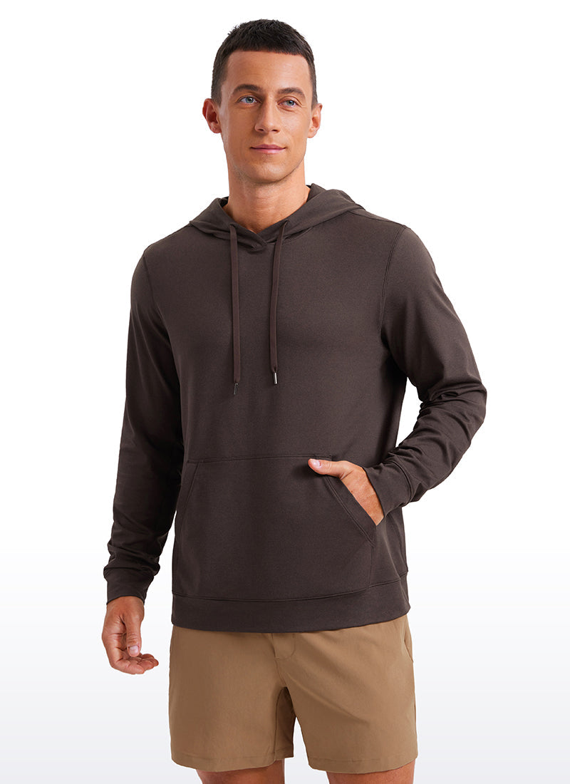 Cloud Jersey Pullover Hoodie Long Sleeve with Pocket