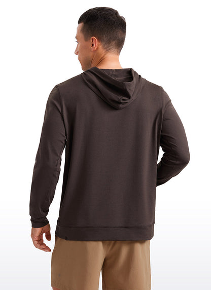 Cloud Jersey Pullover Hoodie Long Sleeve with Pocket