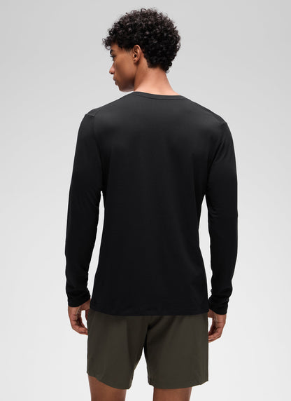 Poly Cotton-Blend Lightweight Long Sleeve