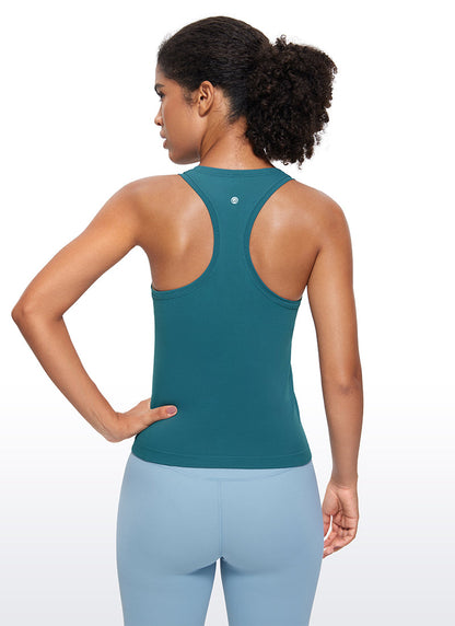 Seamless Scroop Neck Racerback Tank