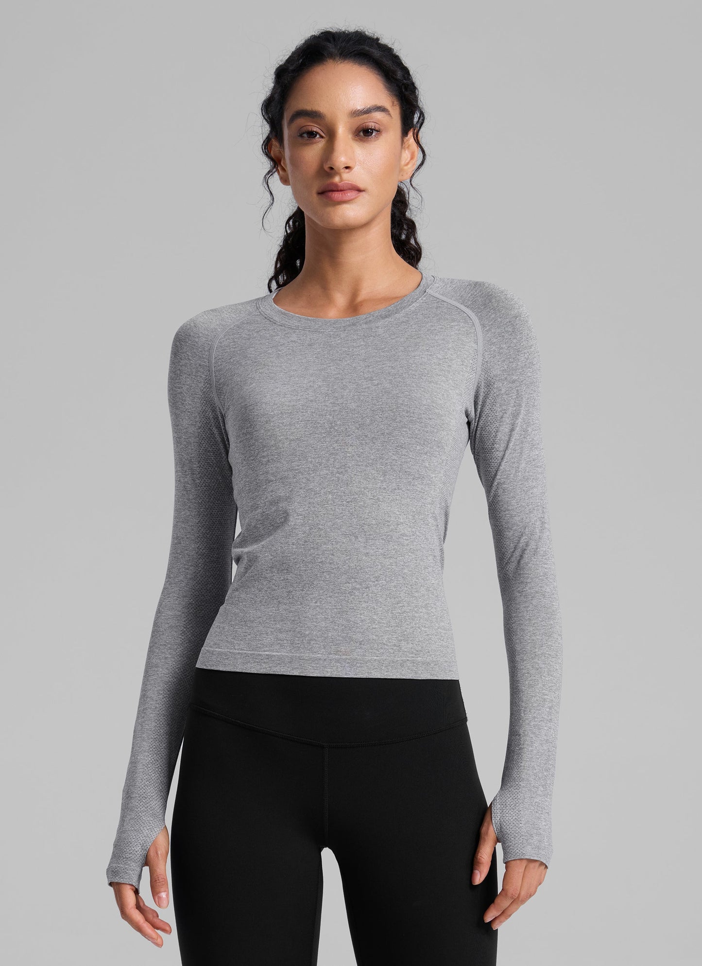 Seamless Thumbhole Long Sleeve