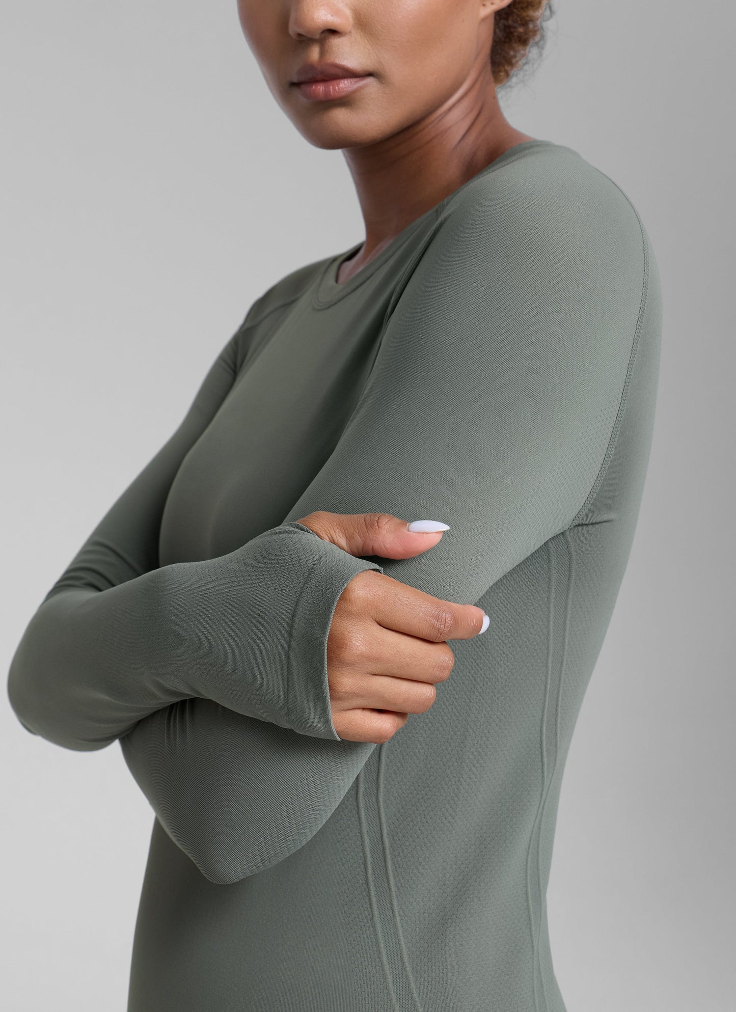 Seamless Thumbhole Long Sleeve