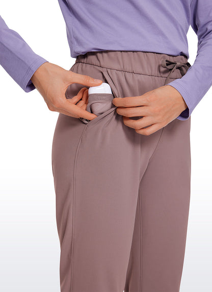 Stretch Drawstring 7/8 Pocket Pant 27''