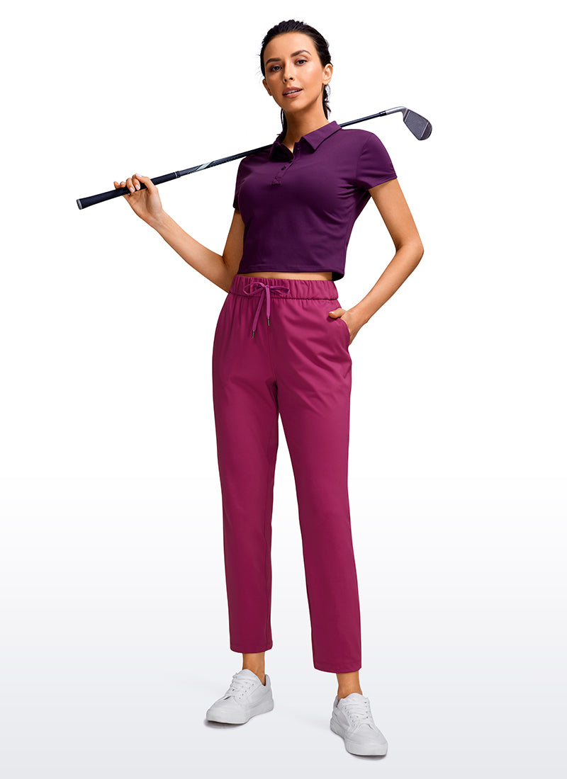 Stretch Drawstring 7/8 Pocket Pant 27''