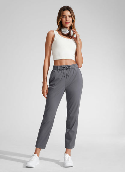 Stretch Drawstring 7/8 Pocket Pant 27''