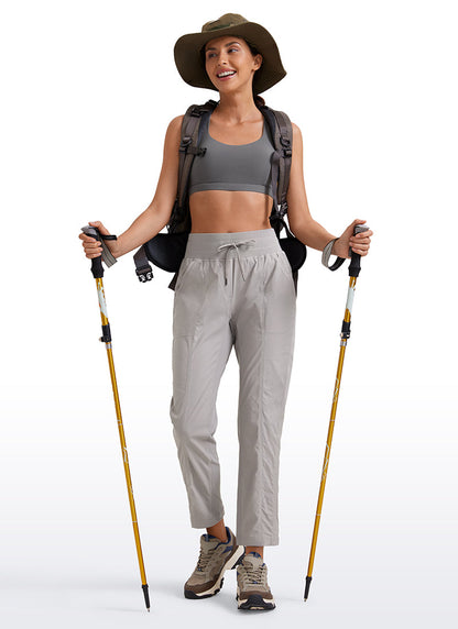 Striped Cinched Leg Pocket Pant 27''