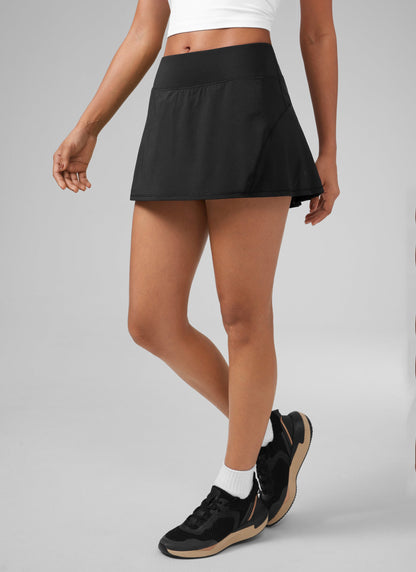 Feathery-Fit Mid Rise Tennis Skirt 13''
