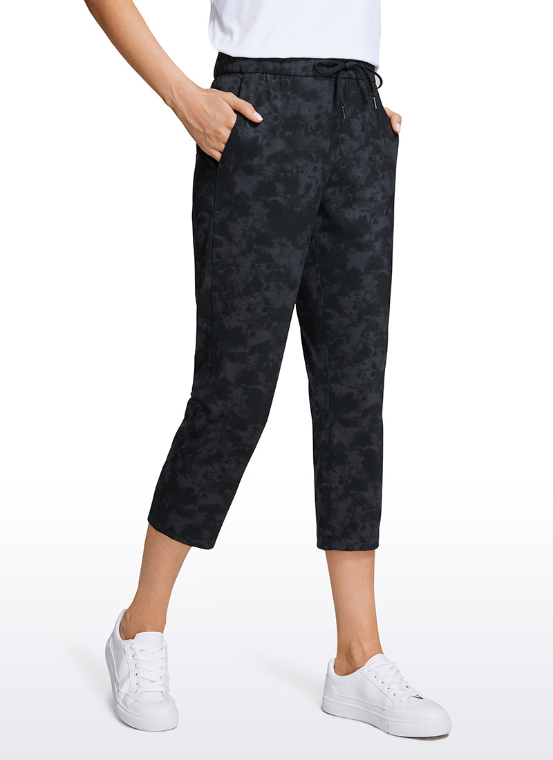 Stretch Cropped Pocket Pant 23''