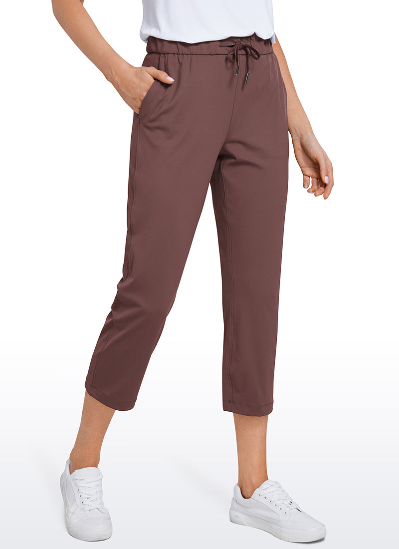 Stretch Cropped Pocket Pant 23''