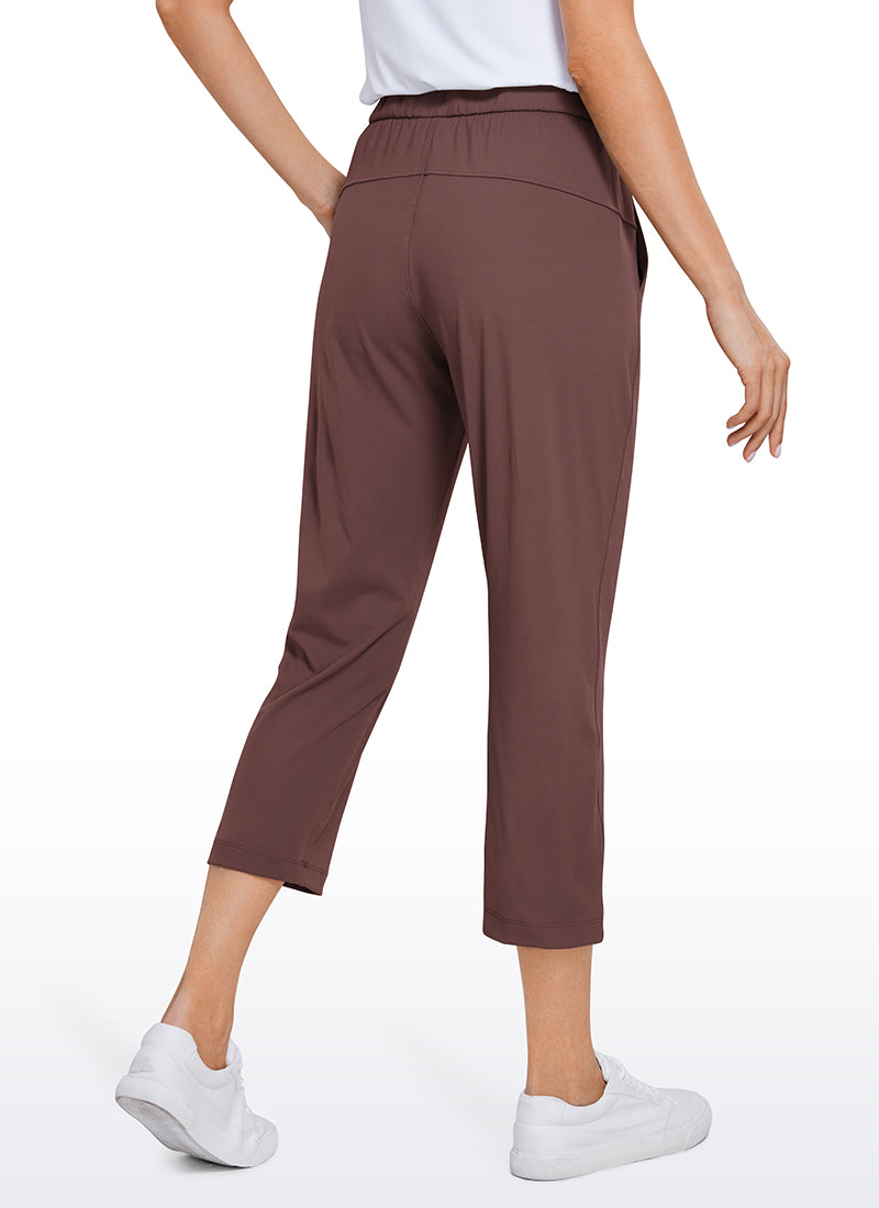 Stretch Cropped Pocket Pant 23''
