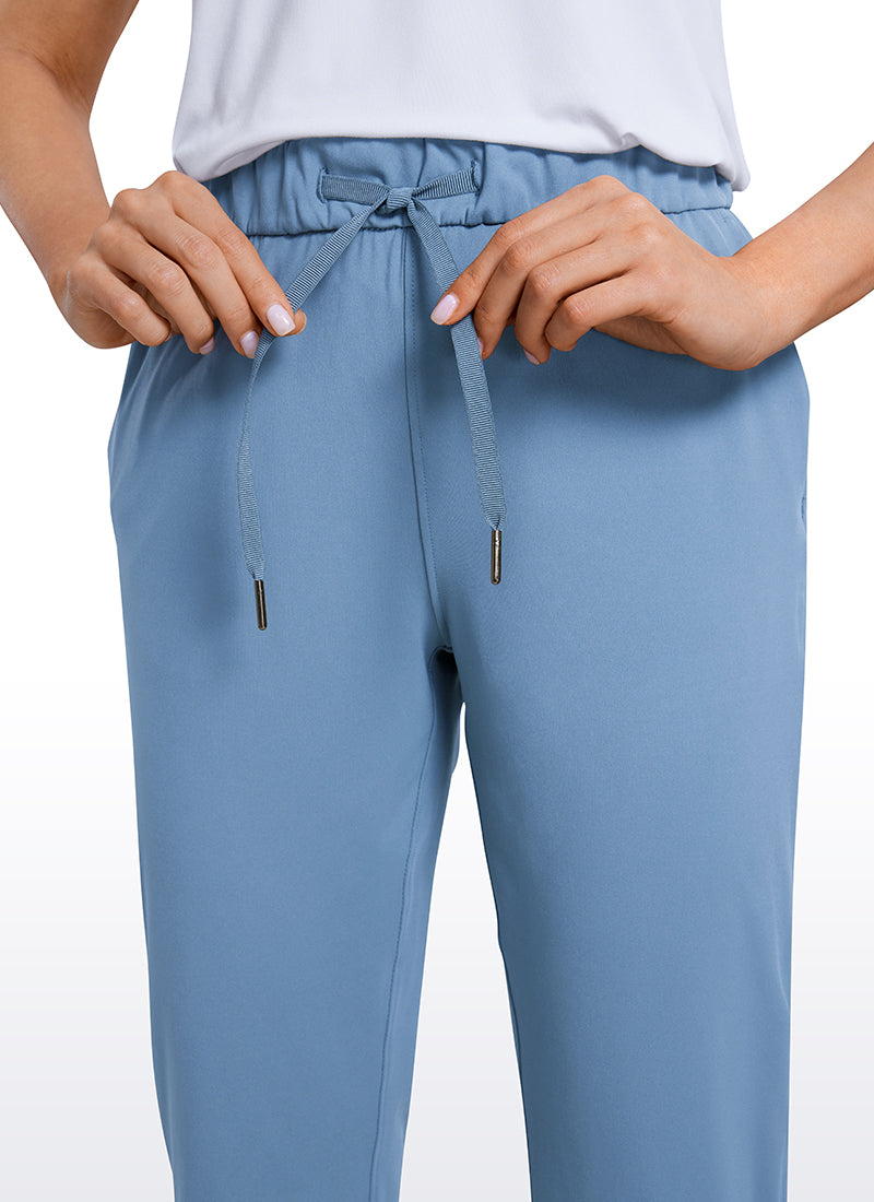 Stretch Cropped Pocket Pant 23''