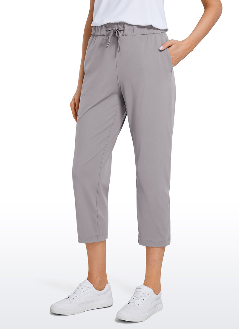 Stretch Cropped Pocket Pant 23''