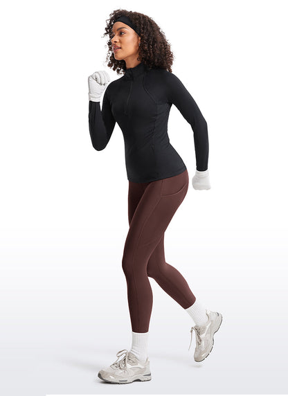 Thermal Fleece Lined Pocket Legging 28''