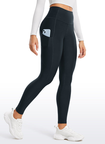 Thermal Fleece Lined Pocket Legging 28''
