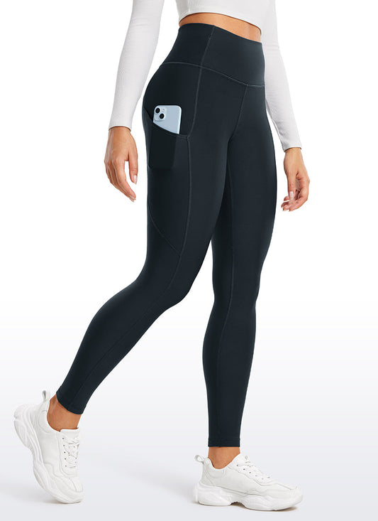 Thermal Fleece Lined Pocket Legging 28''