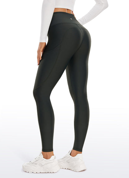 Thermal Fleece Lined Pocket Legging 28''
