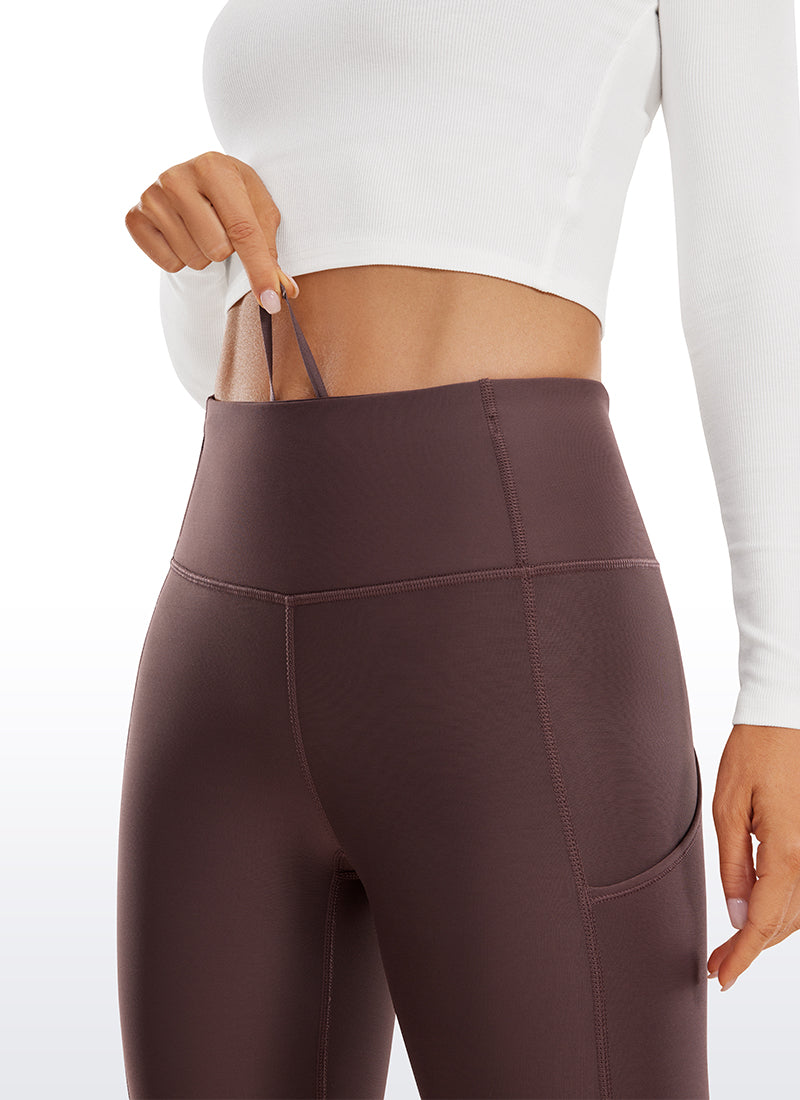 Thermal Fleece Lined Pocket Legging 28''