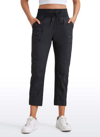 Striped Pants with Pockets 25''- Cinched Leg