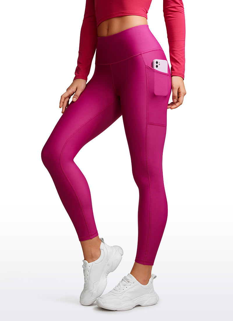 Thermal Fleece Lined Pocket Legging 25''