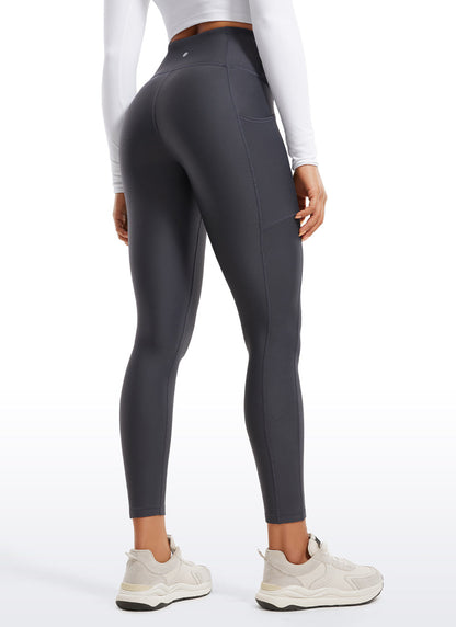 Thermal Fleece Lined Pocket Legging 25''