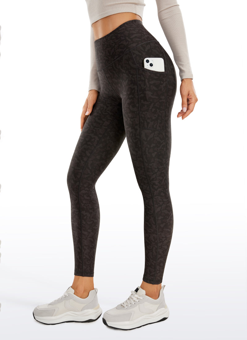 Thermal Fleece Lined Pocket Legging 25''