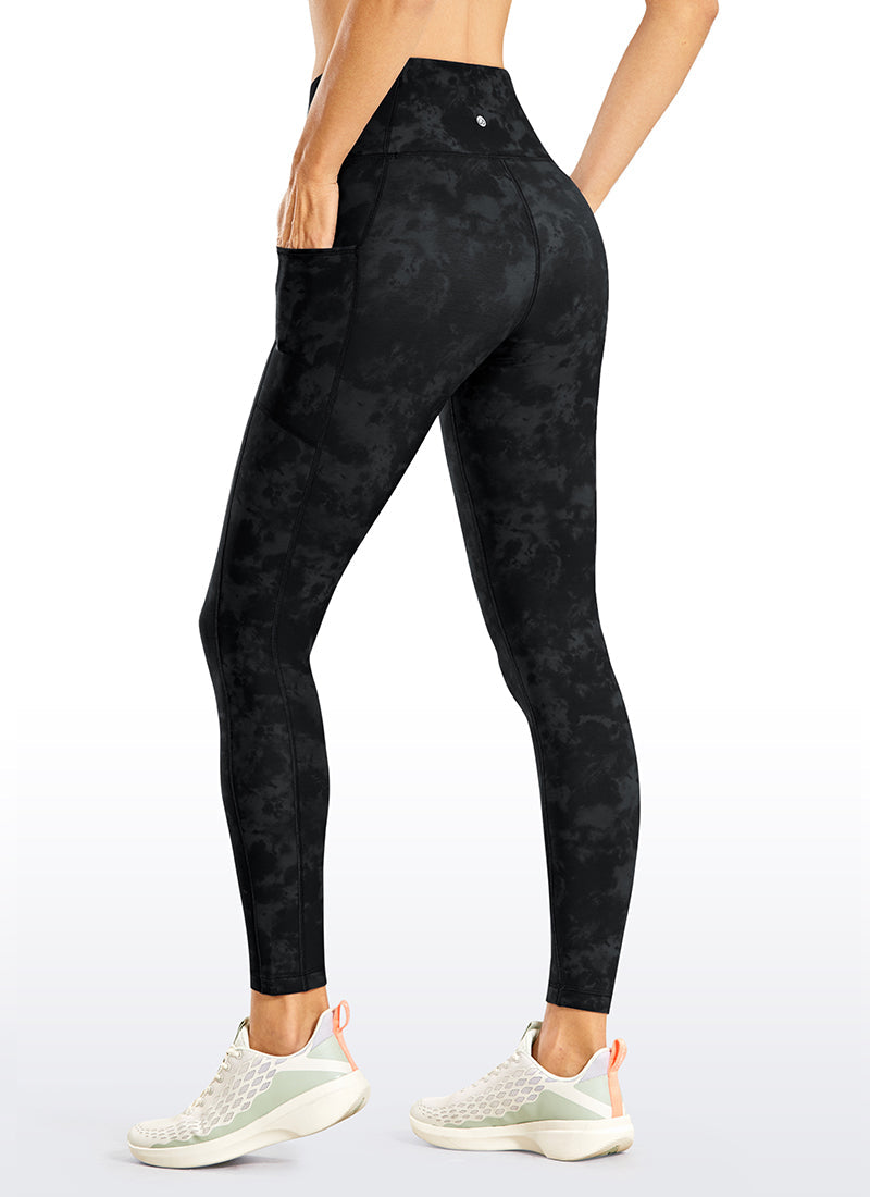 Thermal Fleece Lined Pocket Legging 25''