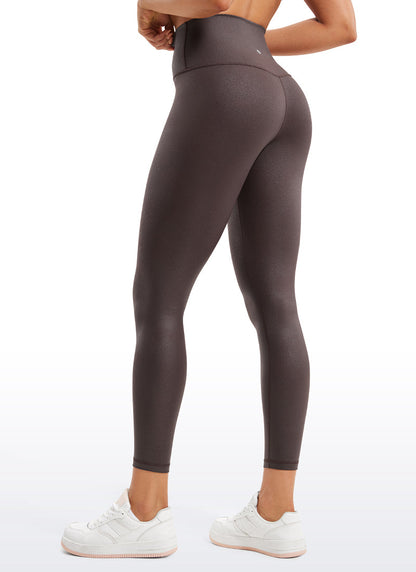 Matte Faux Leather Legging 25''