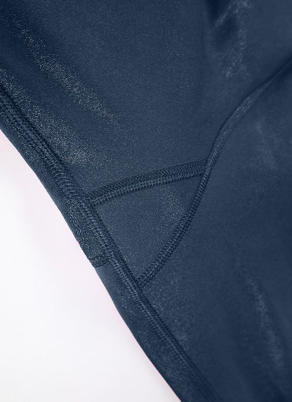 Matte Faux Leather Legging 28''